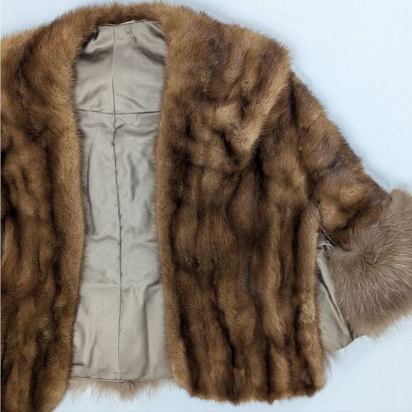 Vintage Mink Stole - Picture 4 of 9